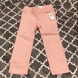NWT old navy jeggings 3t pink